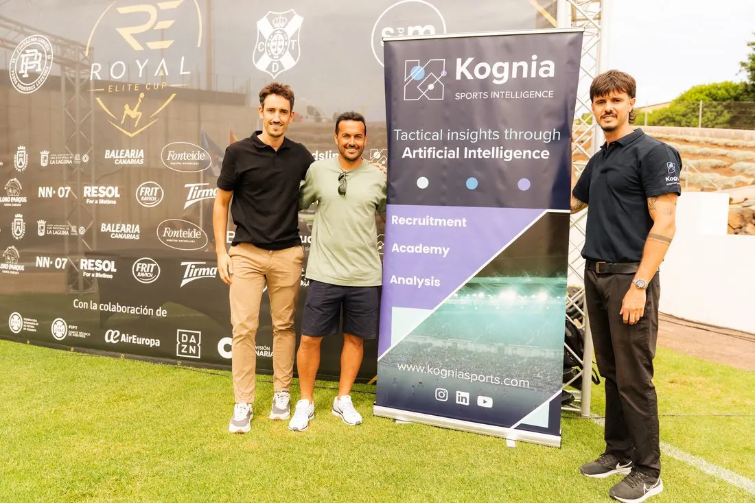 Kognia, Official Data Partner, con su espacio en la sede del torneo.