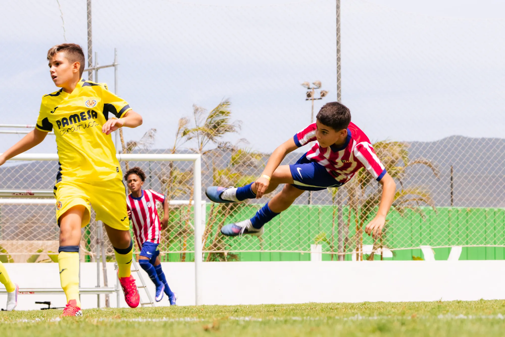 Atlético de Madrid: remate en plancha